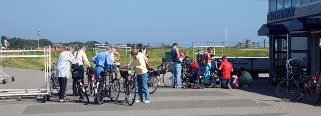 Räder in Empfang nehmen Räder in Empfang nehmen