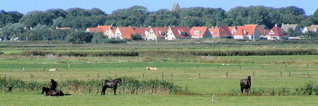 Blick auf Hollum Blick auf Hollum